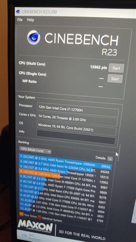 r23 benchmark|what is a good cinebench r23 score.